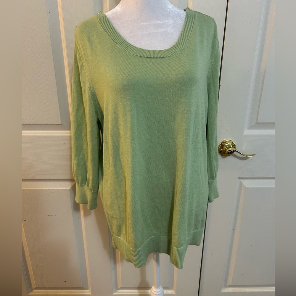 Banana Republic green sweater, XL